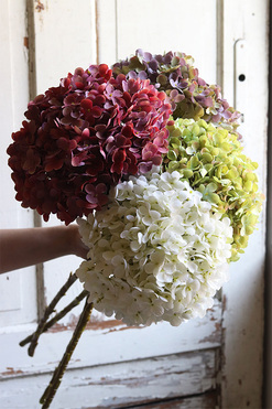 bukiet Hortensja Exclusive, dł.75cm, 4szt 