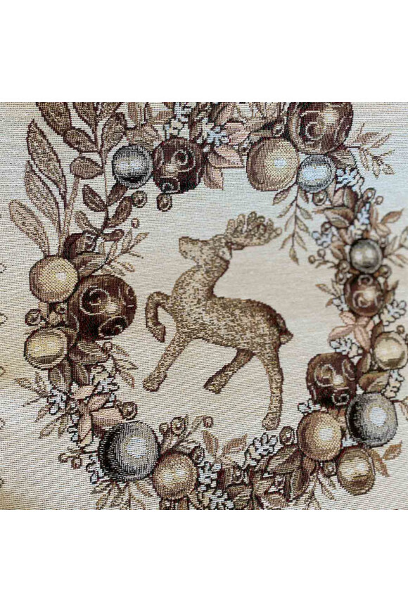 Złote Święta, gobelinowy świąteczny obrus