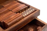 Combo, zestaw gier  - domino, karty i  kości