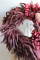 Novalijka, wianek na drzwi z jajkami