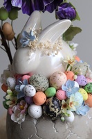 Umbrela Bunny, stroik wielkanocny z zajączkiem