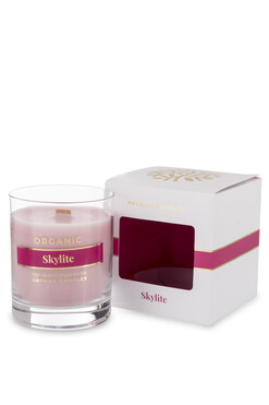 Organic, świeca zapachowa w szkle, SkyLite, wym.10x8cm