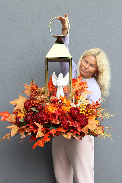 Angelo Garden Autumn 2, komplet dekoracji nagrobnych