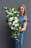 Golderita Laos, kompozycja w ceramicznej łódce