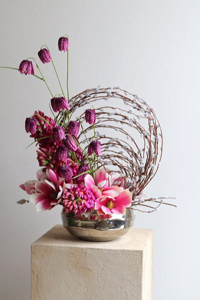 Spring Power, kompozycja wiosenna w naczyniu