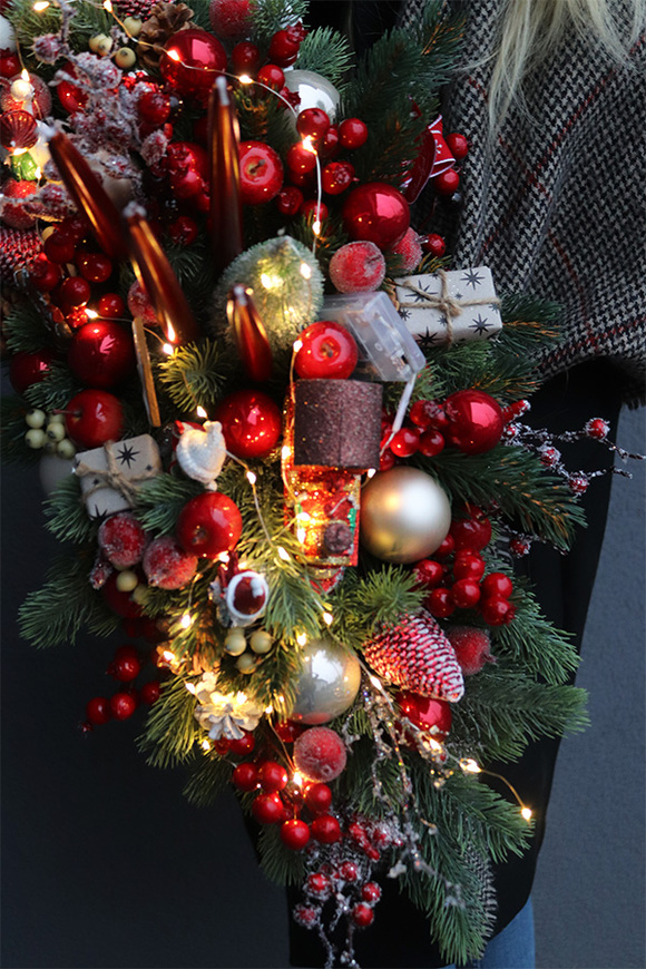 Moko Christmas Big Laos, stroik świąteczny