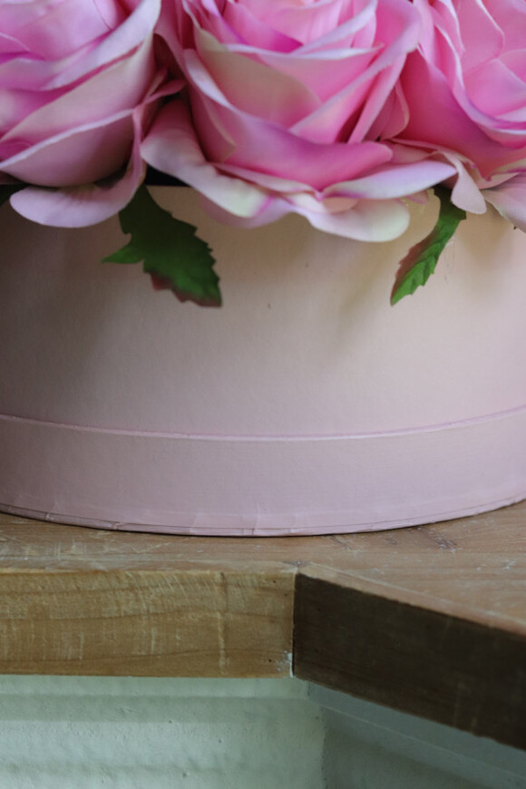 Pink Home Roses, różany flowerbox	