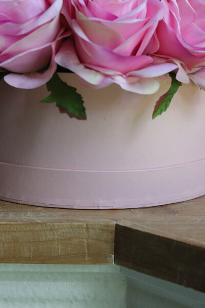 Pink Home Roses, różany flowerbox	