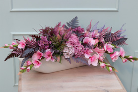 dekoracja Wrzosy Moko Pink, wys.40x90cm 