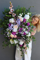 Trementa, duża wiązanka nagrobna