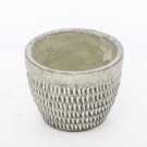 Ercolano, osłonka / donica, wym.9.5x12.5x12.5cm