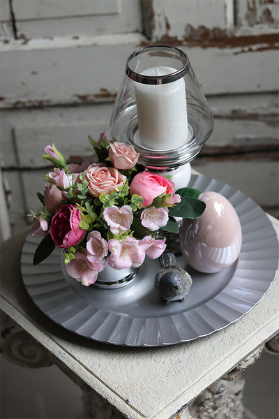 Tray Set Belissato, wiosenny zestaw dekoracji na tacy 