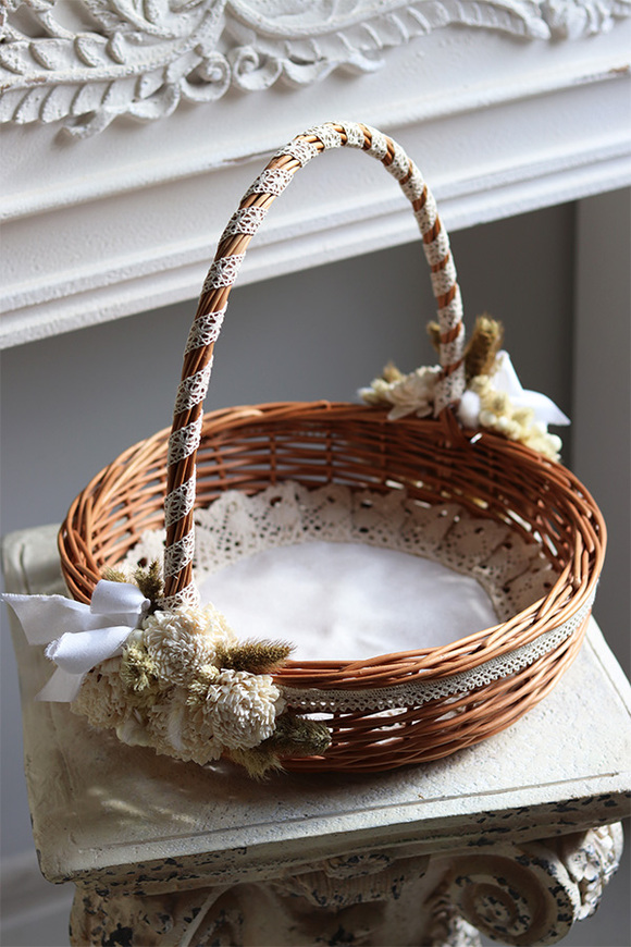 Netra, dekorowany koszyczek wielkanocny