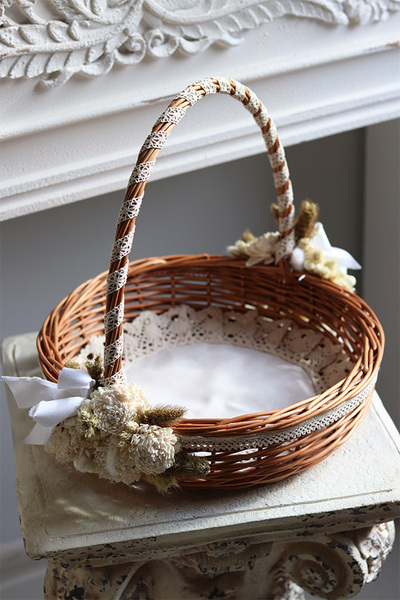 Netra, dekorowany koszyczek wielkanocny