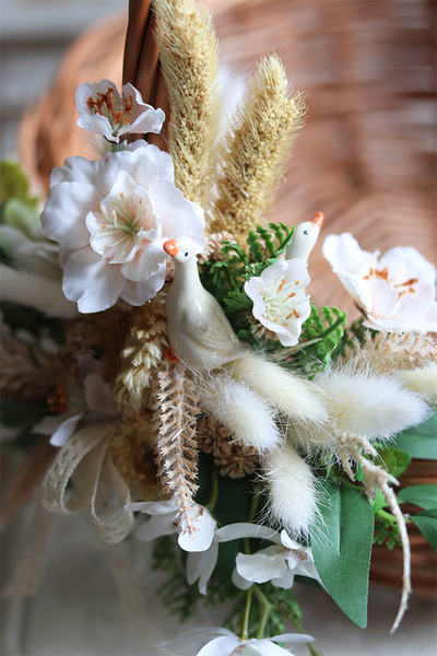  Naturella Netra, dwustronnie dekorowany koszyczek wielkanocny