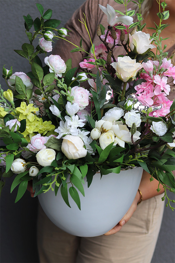 Pink Summer Cinderella, efektowna kompozycja kwiatowa