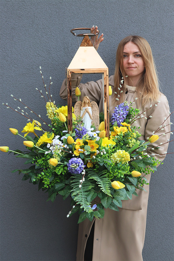 Angelo Garden Spring 2, zestaw dekoracji nagrobnych