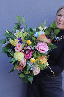 Ogrodowe Cuda, bukiet nagrobny we wkładzie