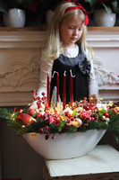 Moko Christmas Laos, adwentowy stroik świąteczny LED