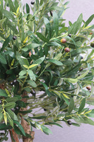 Oliwka Ares Blue, sztuczne drzewko w kobaltowej donicy