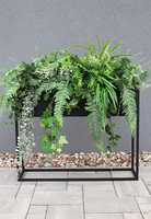 Asia Modern Judena, sukulenty w donicy na stojaku, wys.90x100cm