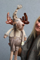 Reny Skandynawskie A, laleczka zimowa stojąca, chłopiec