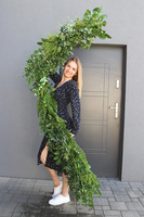 Green Milesa Paprocie, zielona girlanda dekoracyjna