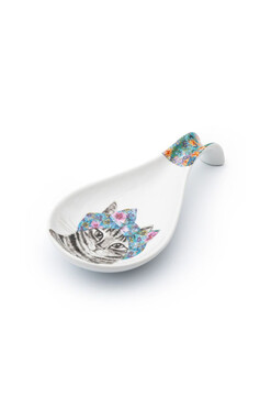 Aquarel Pets, podstawka pod łyżkę z kotem, wym.21x11cm