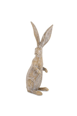 Zajączek Wood C, figurka wielkanocna, wys.34cm