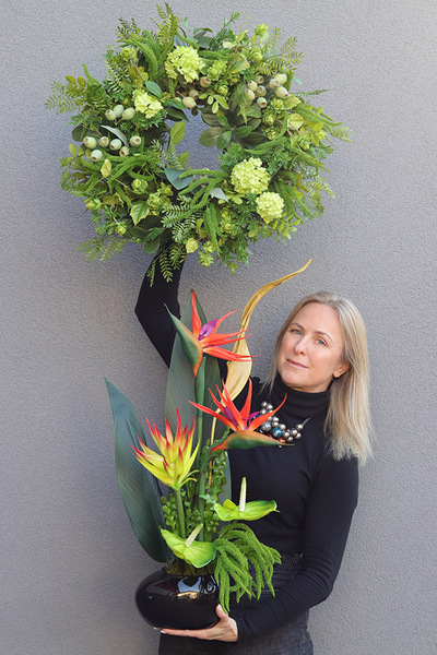 Ethiopia Manferdo, egzotyczna kompozycja w donicy