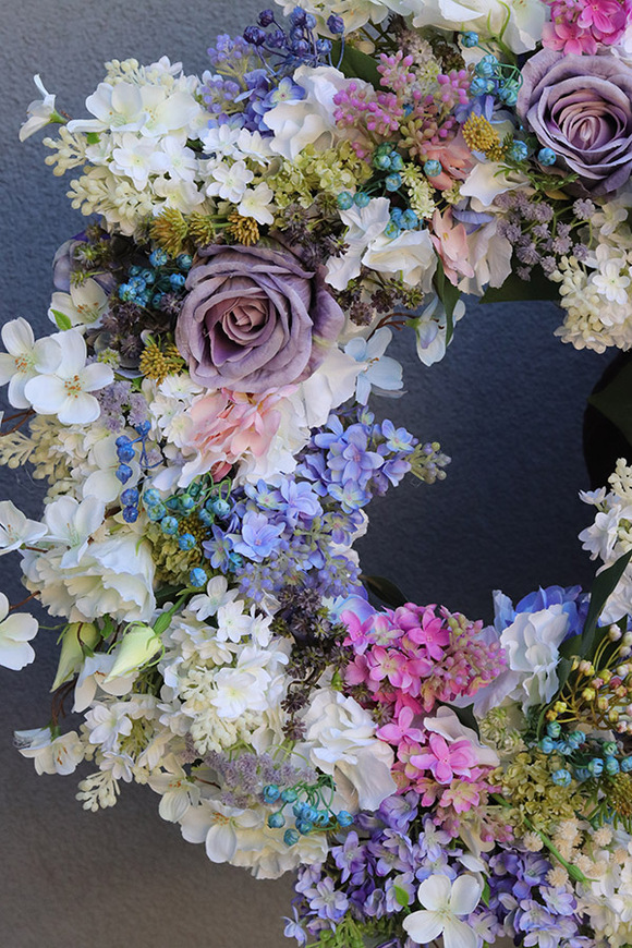 Czarująca Wiosna Nova 2, kwiatowy wianek