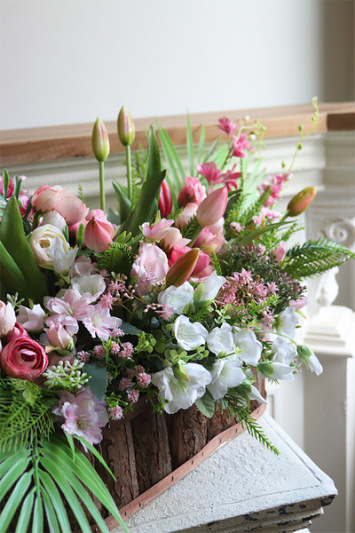 Refrada, wiosenna kompozycja w skrzynce