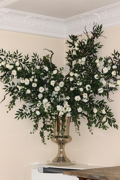 Biały Dworek Saute A, kompozycja kwiatowa do Twojej donicy, wym.140x150cm 