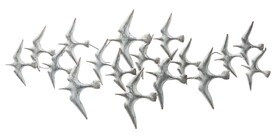 decor ścienny z mewami, Seagull, wym.44x94x1cm