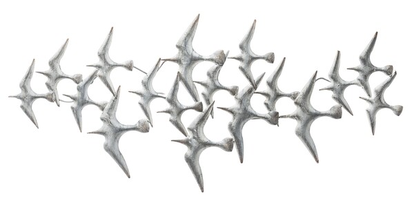 decor ścienny z mewami, Seagull, wym.44x94x1cm  