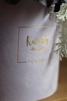 Dark Blue Modern, nowoczesny flowerbox z suszem