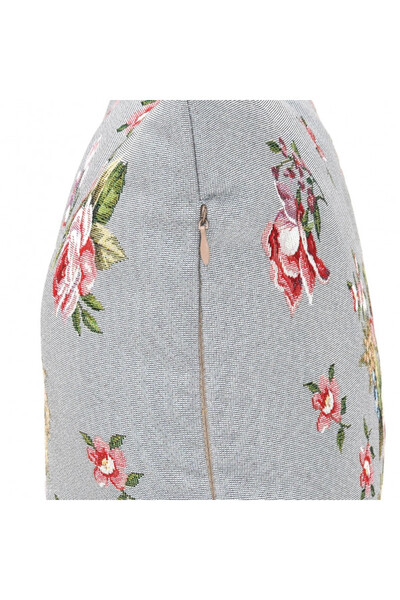 Rose Palace Grey, poszewka gobelinowa dwustronna