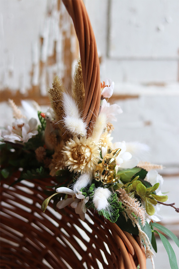  Naturella Netra, dwustronnie dekorowany koszyczek wielkanocny