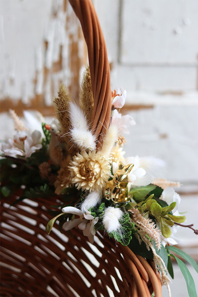  Naturella Netra, dwustronnie dekorowany koszyczek wielkanocny