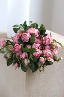 Rosalie, gałązka sztucznej róży, mauve róż