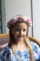 delikatny wianek na głowę Cyntia	