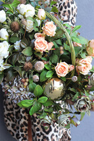 Glorietta, jesienna dekoracja nagrobna w koszu	