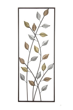 Amala Light, metalowy obraz dekoracja ścienna, wym.91x36cm