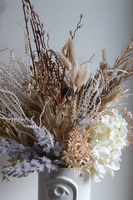 Boho Cream Personal, kompozycja kwiatowa w wazonie	