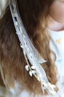 Sensitive White, wianek na głowę, rozmiar uniwersalny