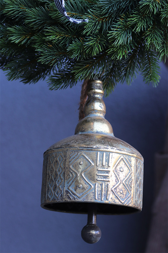 Dzwon Zimowy, świąteczny wianek dekoracyjny