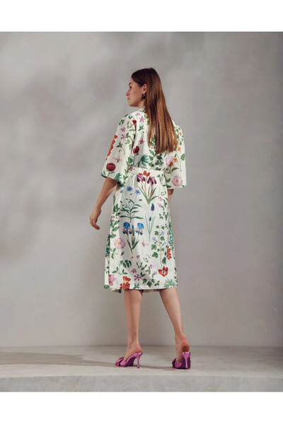 Marigold Essenza, kimono satynowe szlafrok	