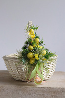 Yellona, dekorowany koszyczek wielkanocny