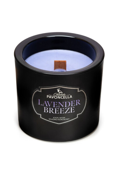 Lavender Breeze, sojowo-kokosowa świeca zapachowa w szkle