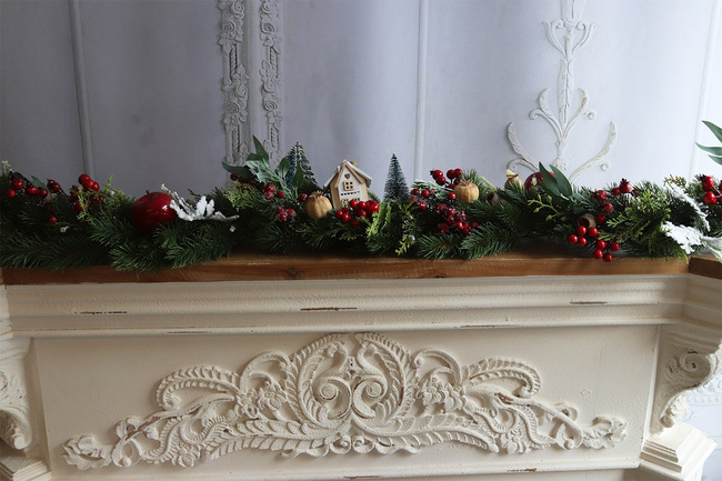 Mikołajowy Las New, girlanda świąteczna